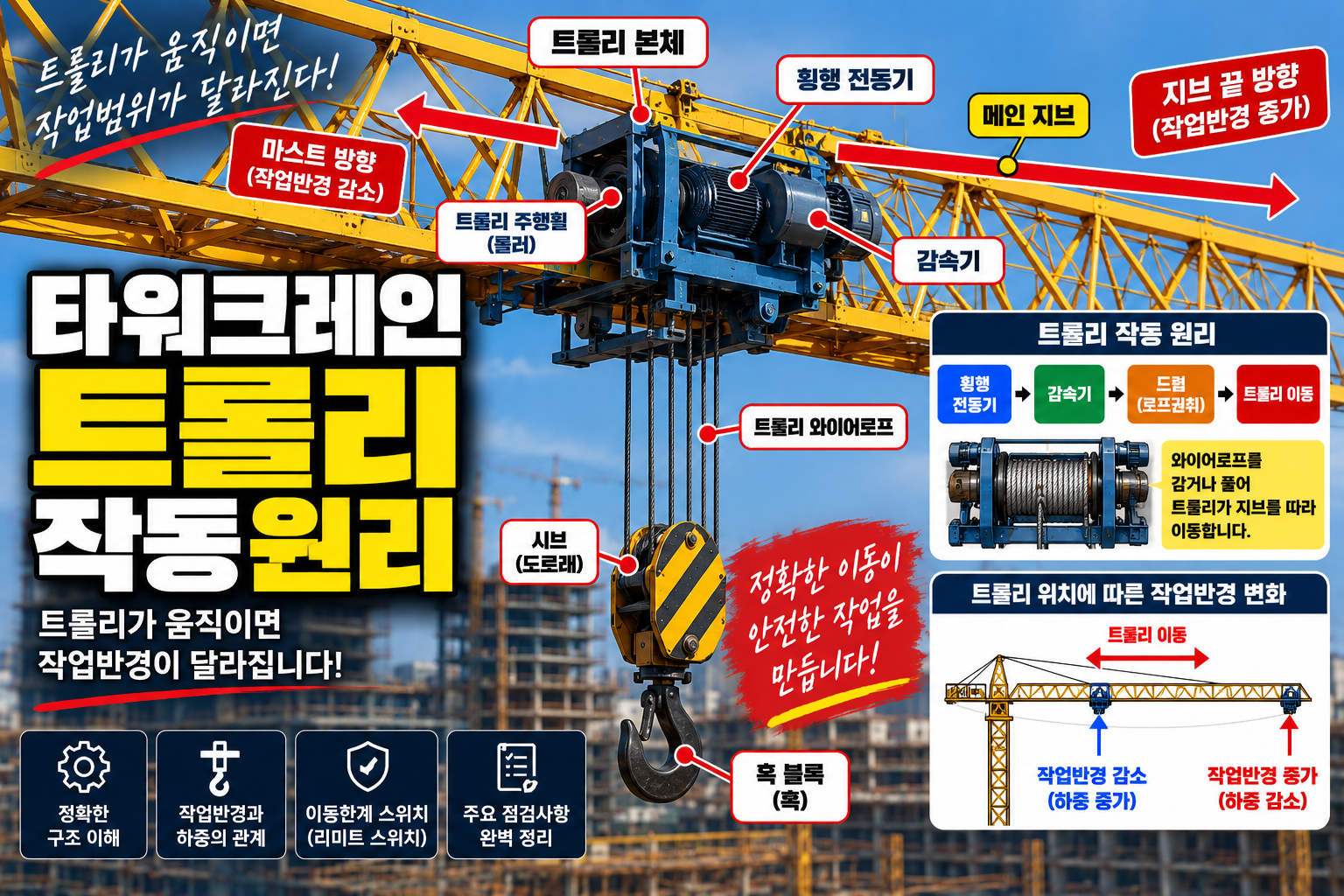 타워크레인 트롤리